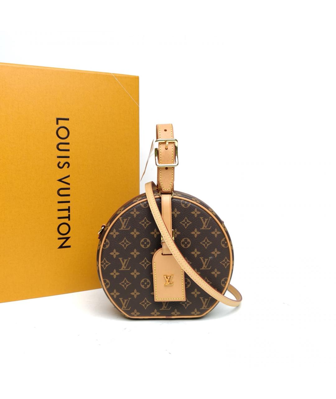 LOUIS VUITTON Коричневая сумка через плечо, фото 8