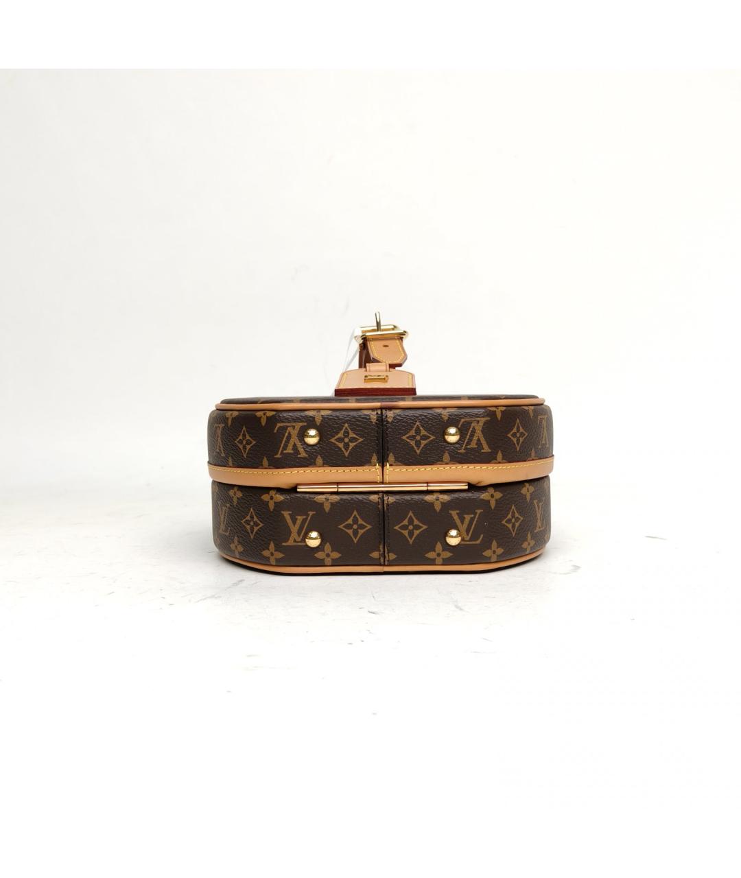 LOUIS VUITTON Коричневая сумка через плечо, фото 5