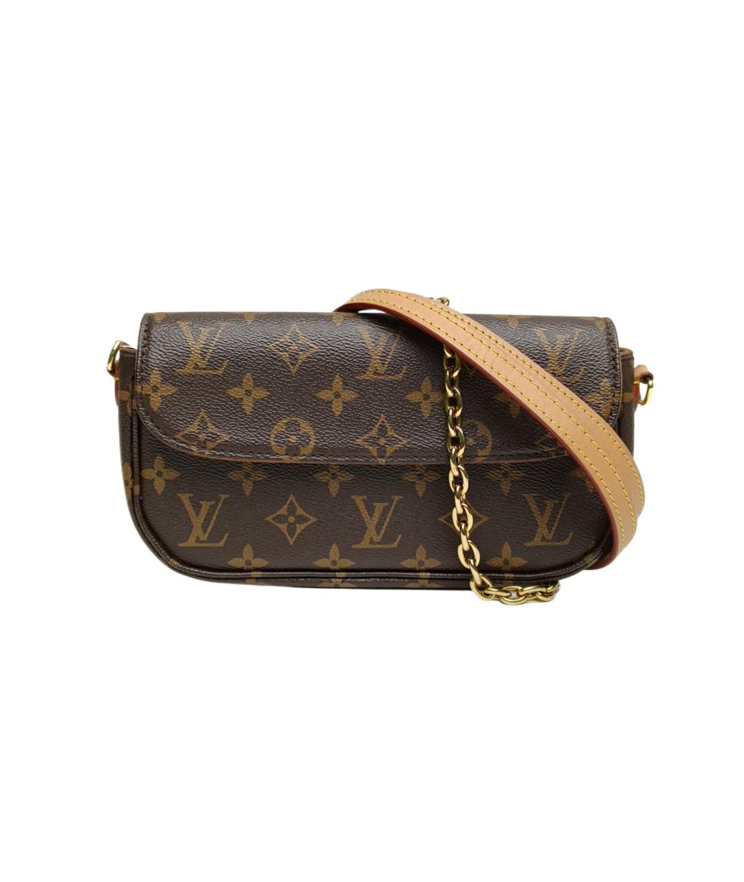 LOUIS VUITTON Коричневая сумка через плечо, фото 1