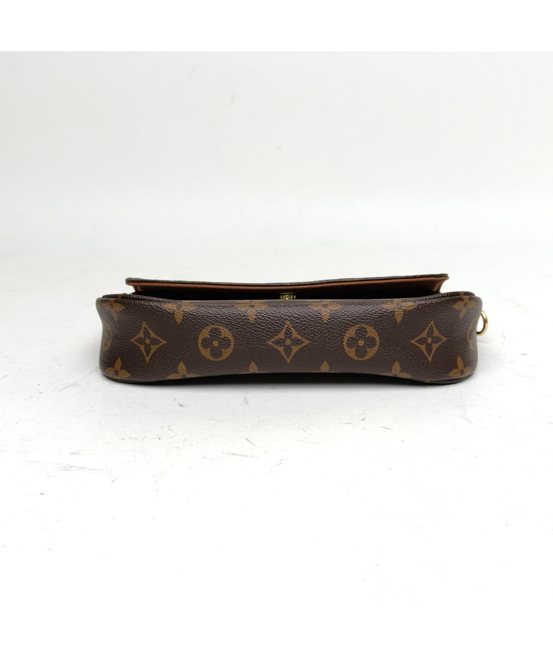 LOUIS VUITTON Коричневая сумка через плечо, фото 6