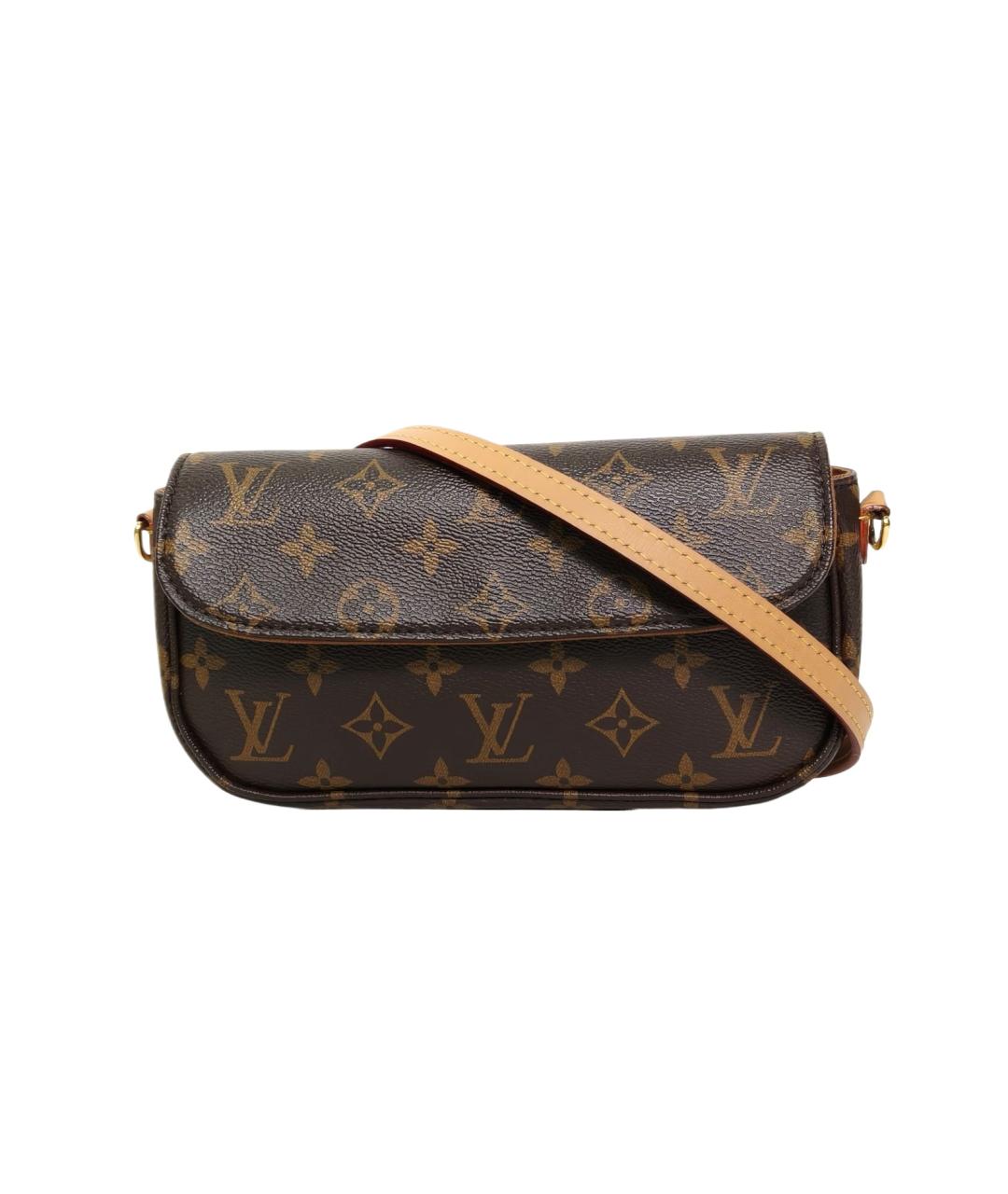 LOUIS VUITTON Коричневая сумка через плечо, фото 9