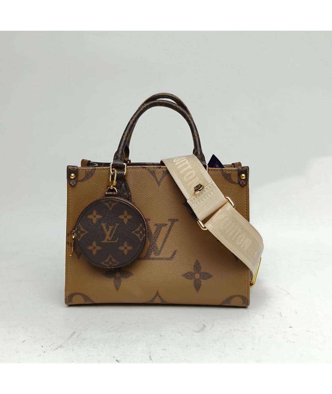 LOUIS VUITTON Коричневая сумка тоут, фото 2