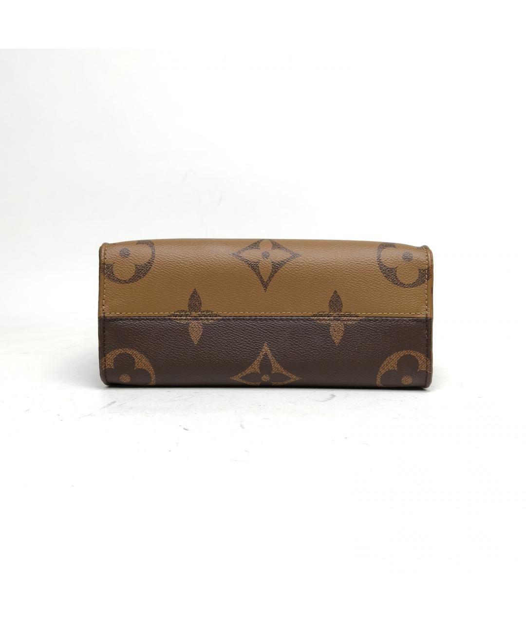 LOUIS VUITTON Коричневая сумка тоут, фото 6