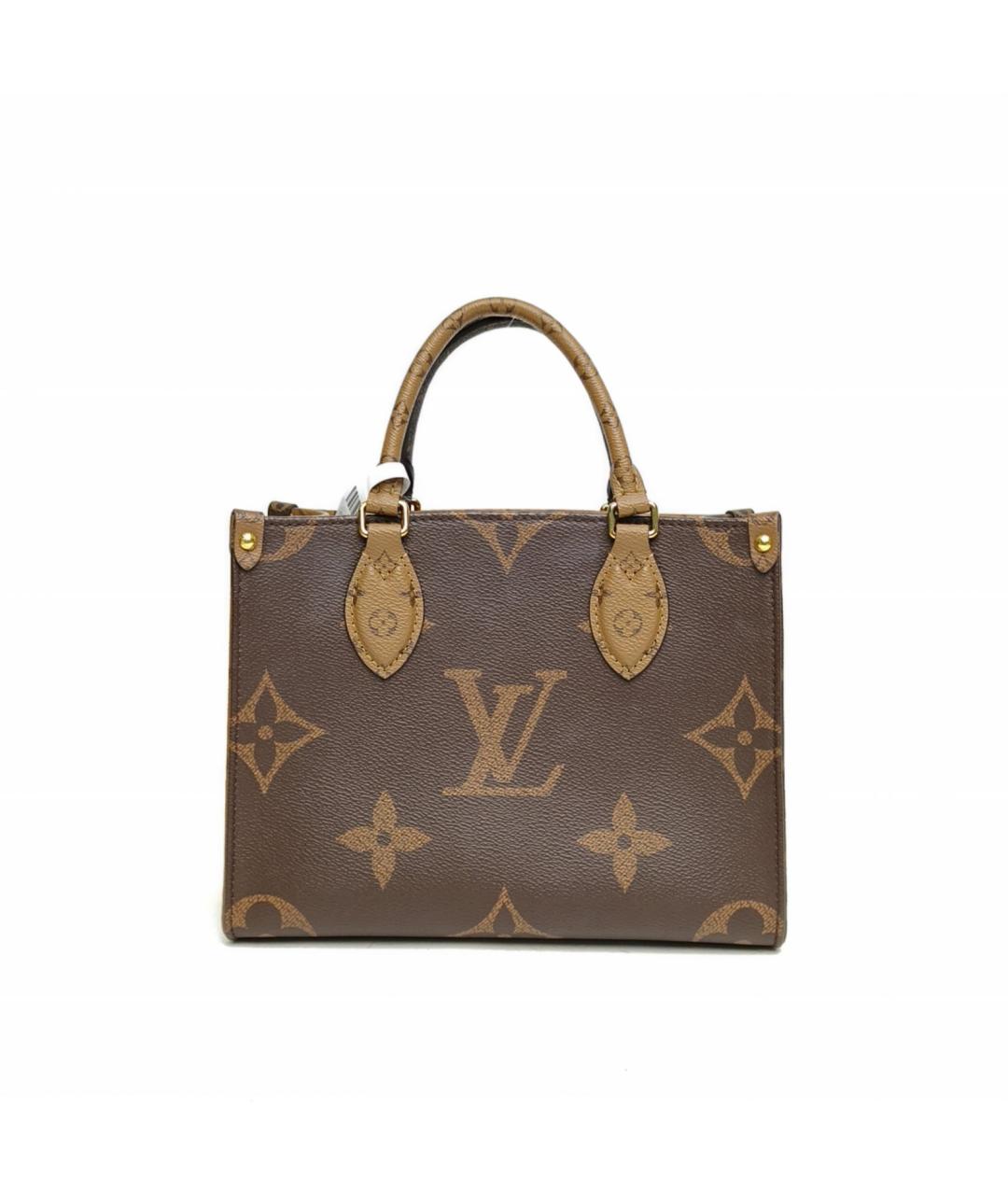 LOUIS VUITTON Коричневая сумка тоут, фото 4