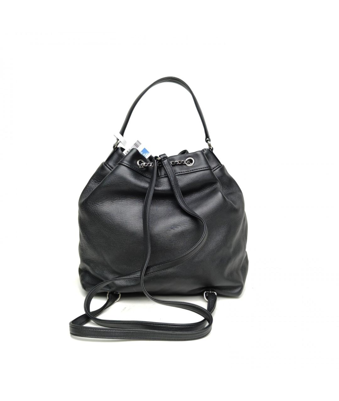 CHANEL Черная кожаная сумка через плечо, фото 4