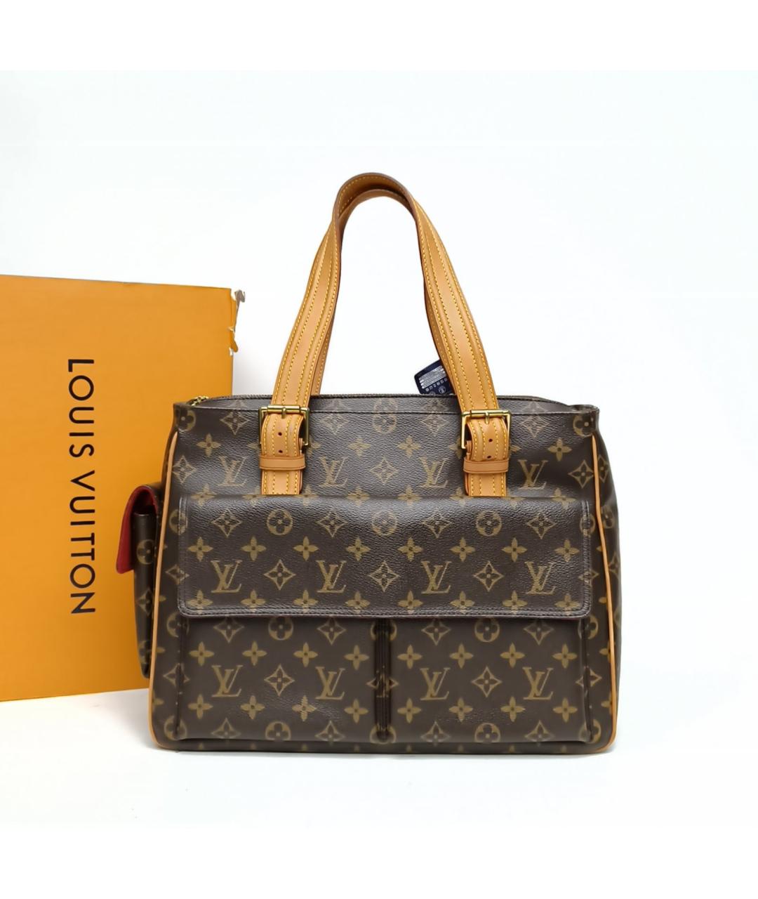 LOUIS VUITTON Коричневая сумка через плечо, фото 6