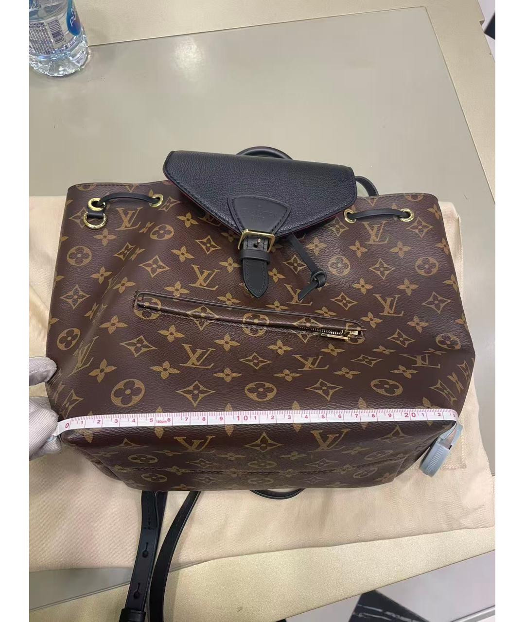 LOUIS VUITTON Коричневый рюкзак, фото 9