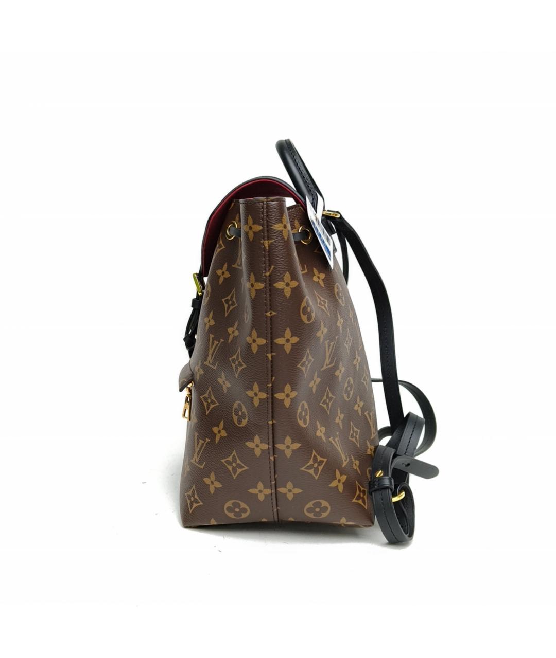 LOUIS VUITTON Коричневый рюкзак, фото 3