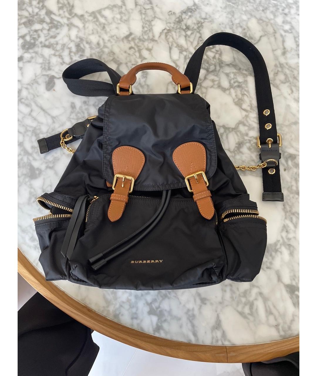 BURBERRY Черная сумка через плечо, фото 8