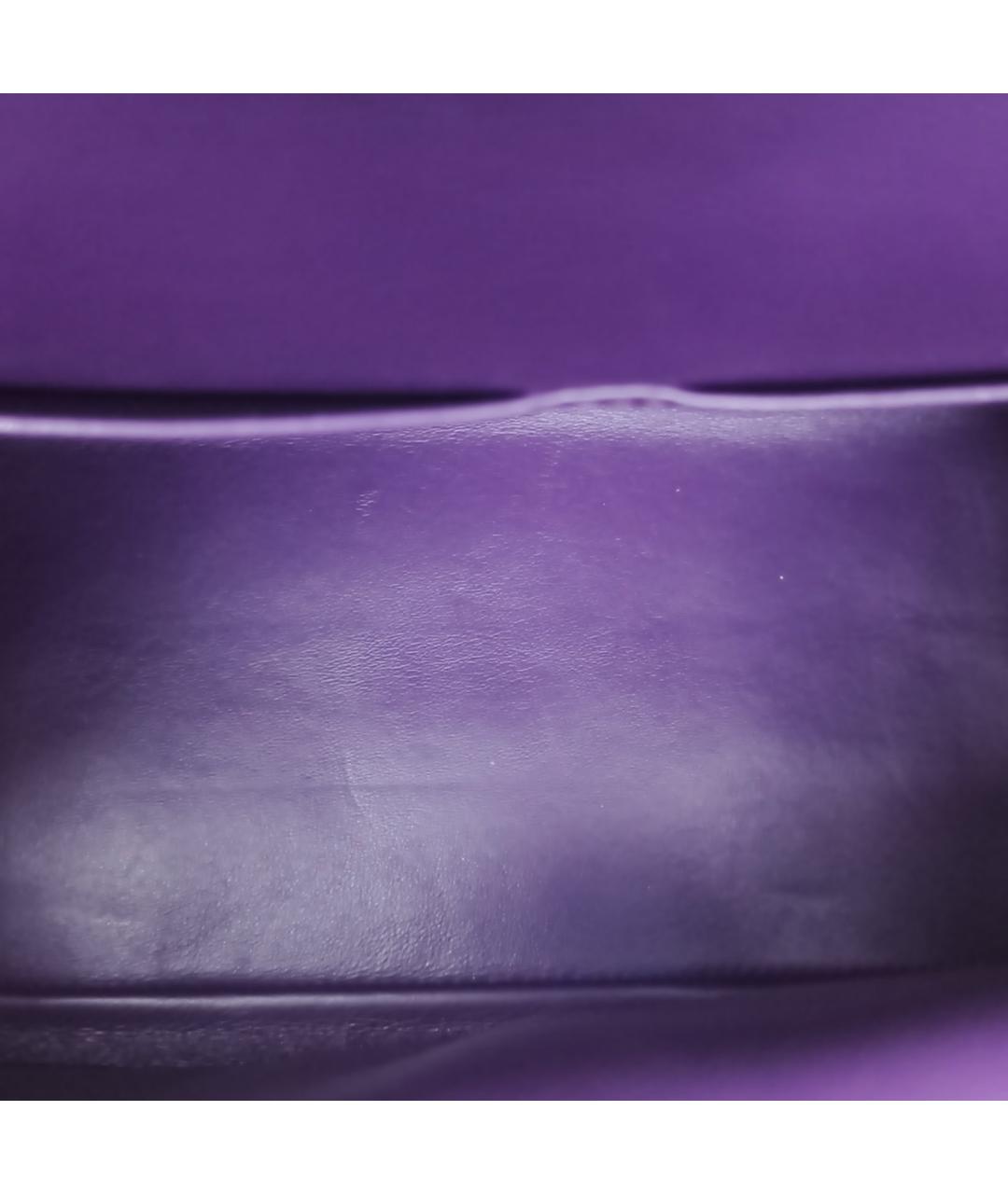 CHRISTIAN DIOR Голубая кожаная сумка через плечо, фото 7