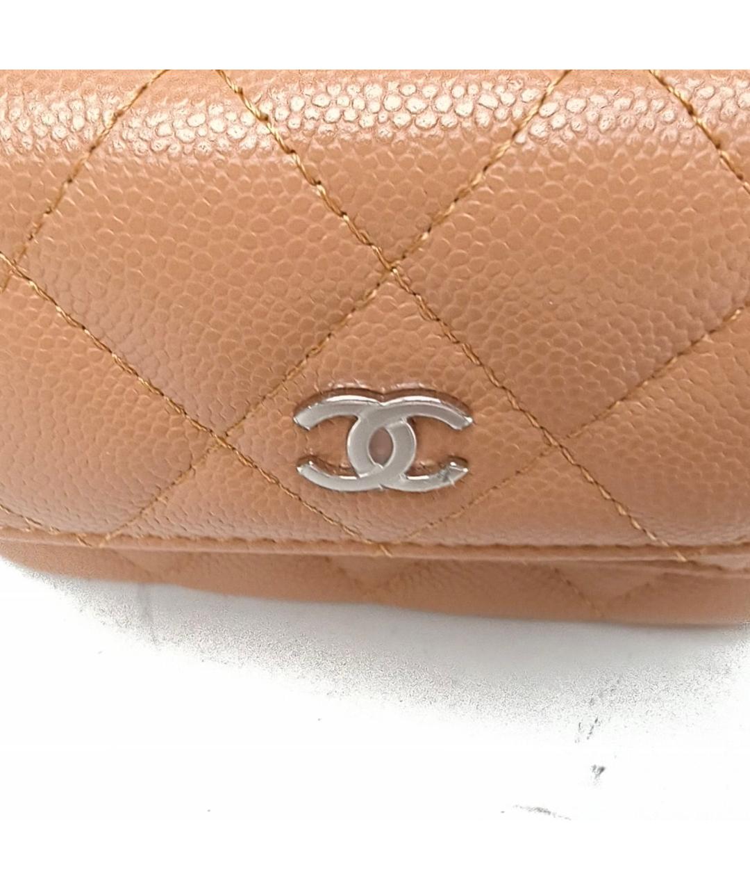 CHANEL Коричневый кожаный рюкзак, фото 7