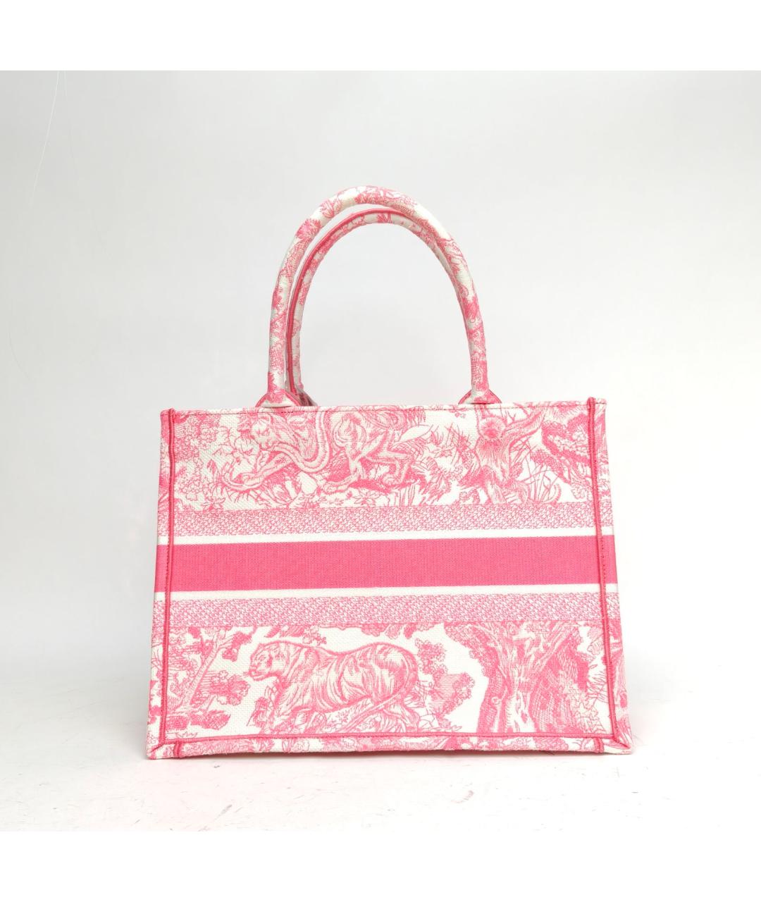 CHRISTIAN DIOR Розовая сумка тоут, фото 4