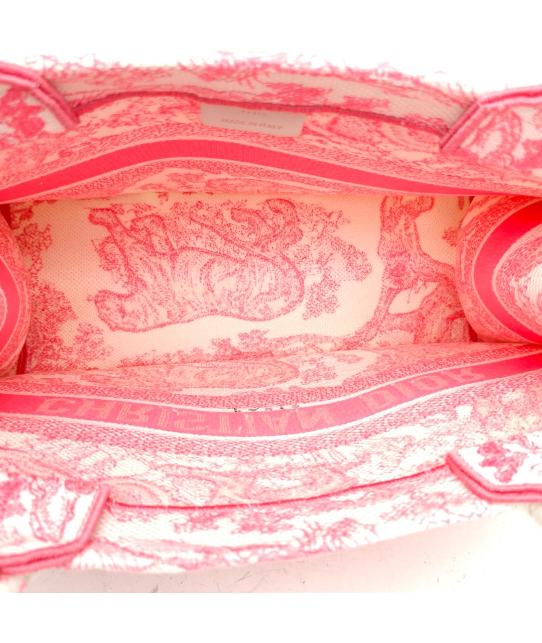 CHRISTIAN DIOR Розовая сумка тоут, фото 7