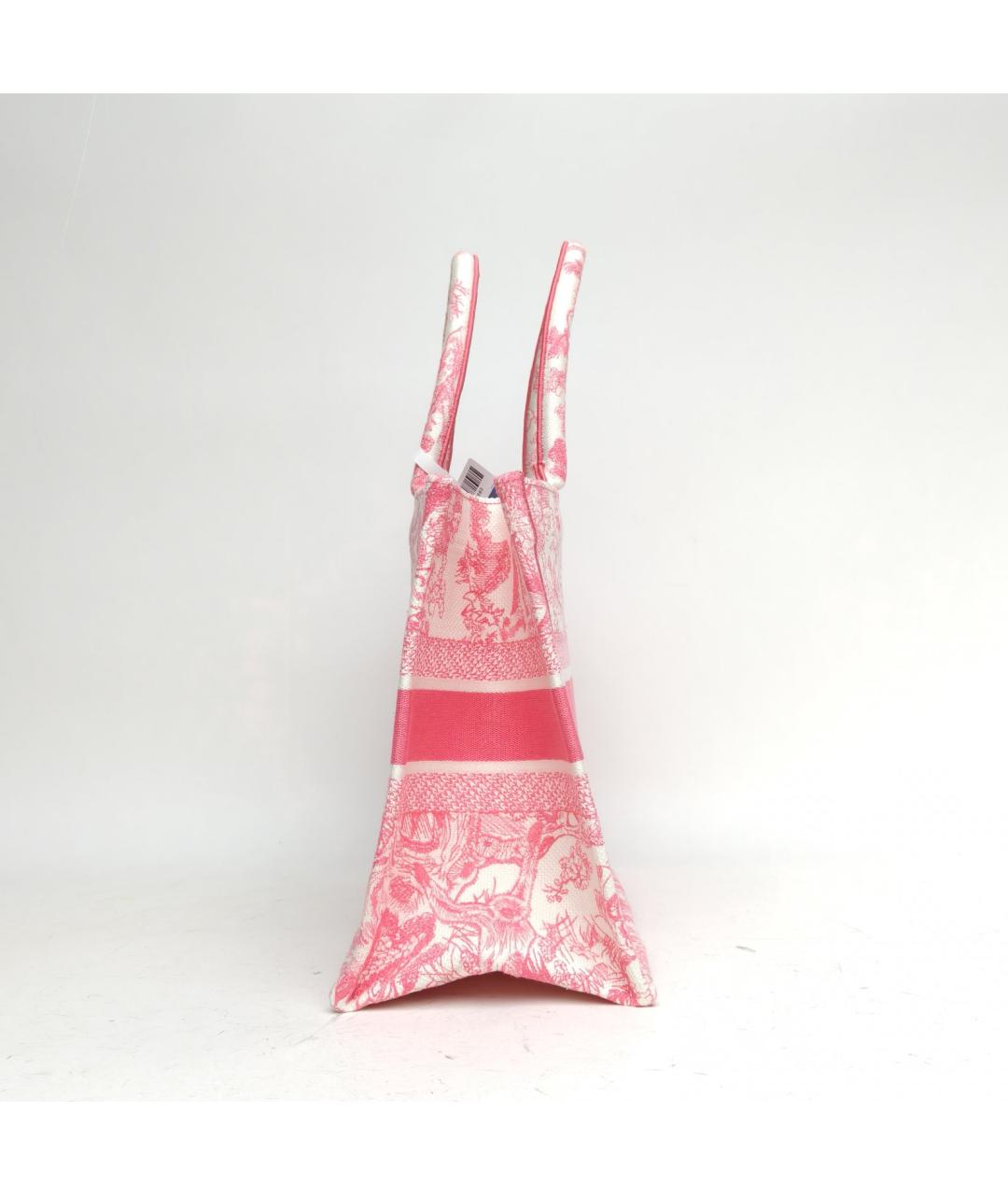 CHRISTIAN DIOR Розовая сумка тоут, фото 3