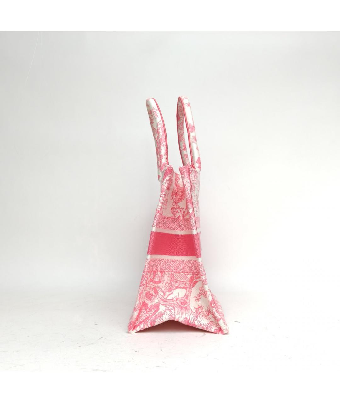 CHRISTIAN DIOR Розовая сумка тоут, фото 5