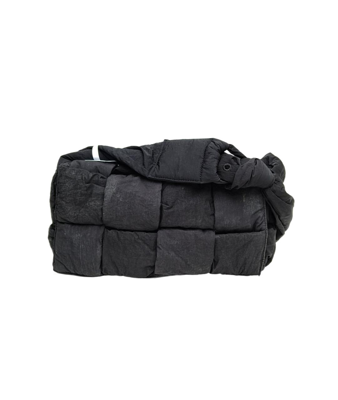 BOTTEGA VENETA Черная сумка через плечо, фото 9