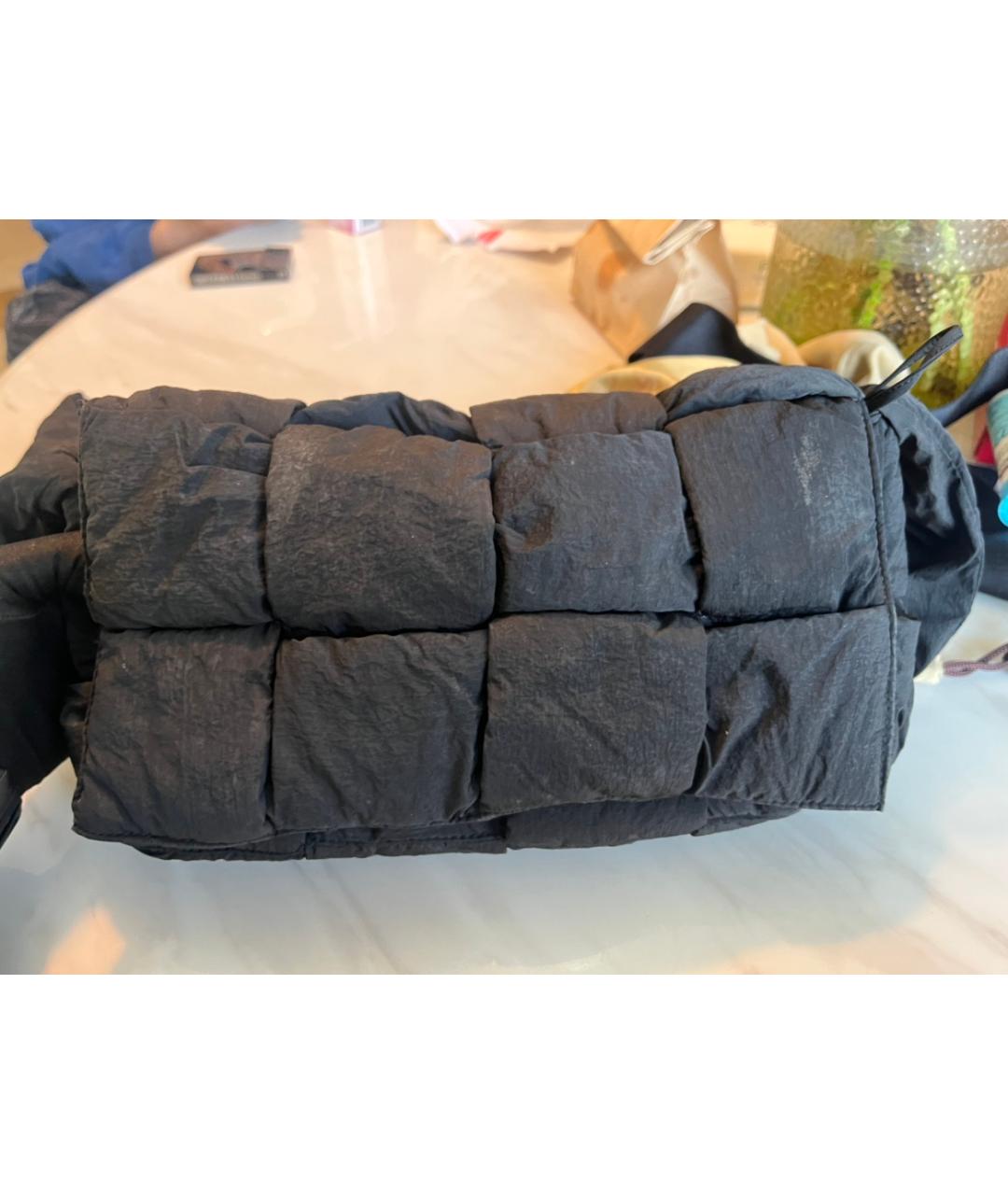 BOTTEGA VENETA Черная сумка через плечо, фото 8