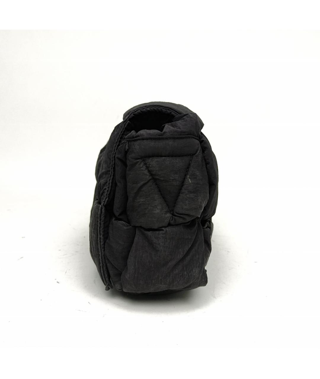 BOTTEGA VENETA Черная сумка через плечо, фото 3