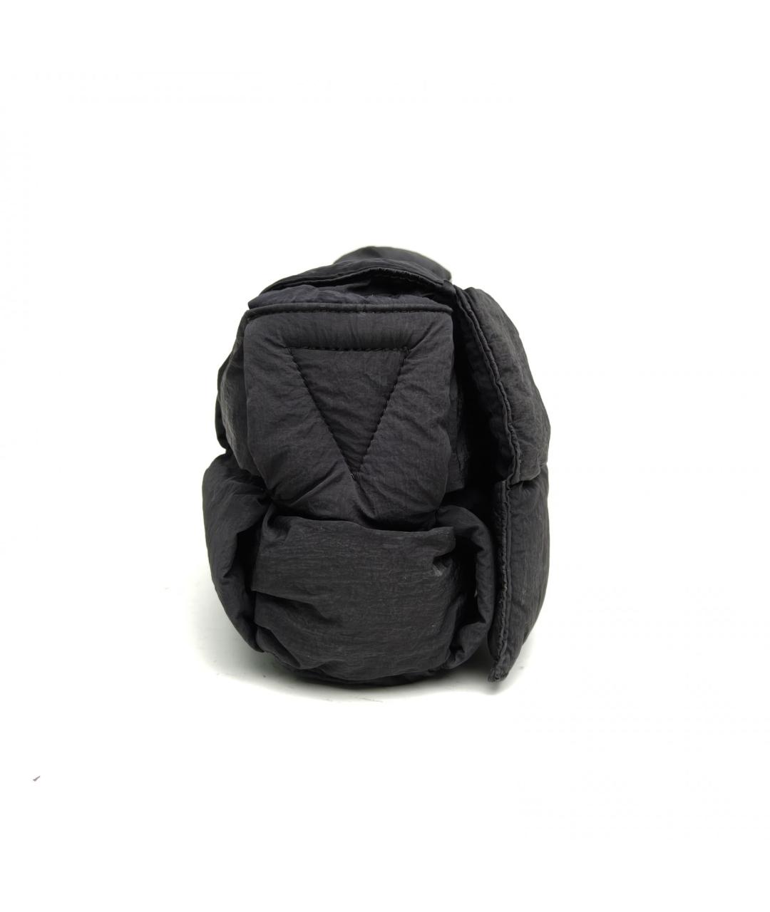 BOTTEGA VENETA Черная сумка через плечо, фото 5