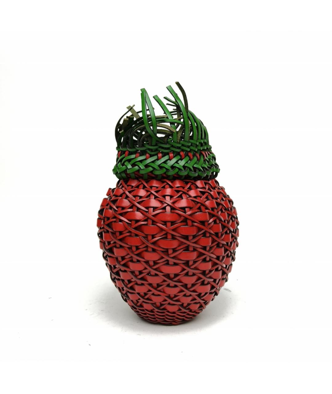 LOEWE Красная кожаная сумка через плечо, фото 4