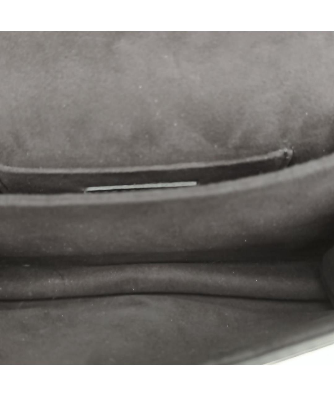 FENDI Черная кожаная сумка через плечо, фото 8