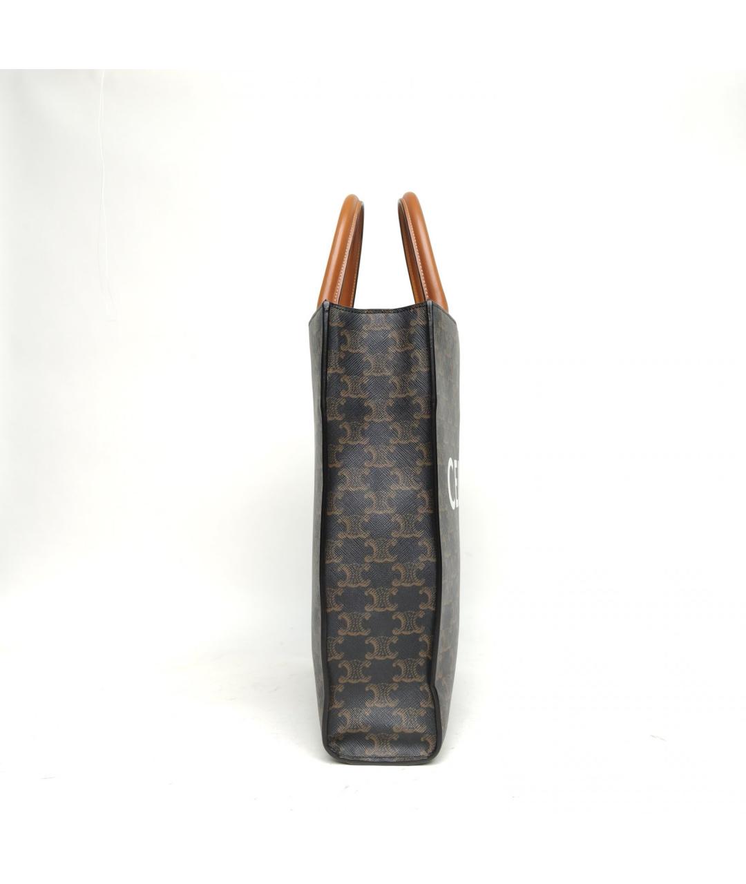 CELINE Коричневая сумка через плечо, фото 5