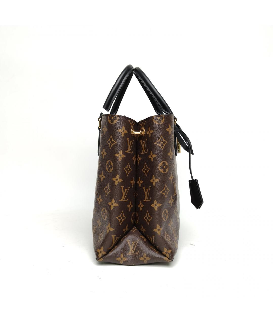 LOUIS VUITTON Коричневая сумка с короткими ручками, фото 5