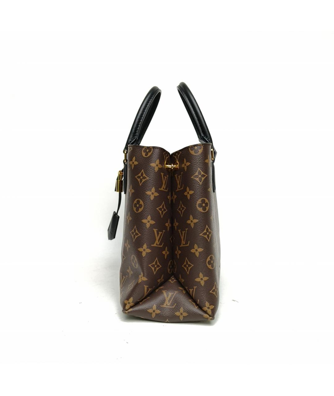 LOUIS VUITTON Коричневая сумка с короткими ручками, фото 3