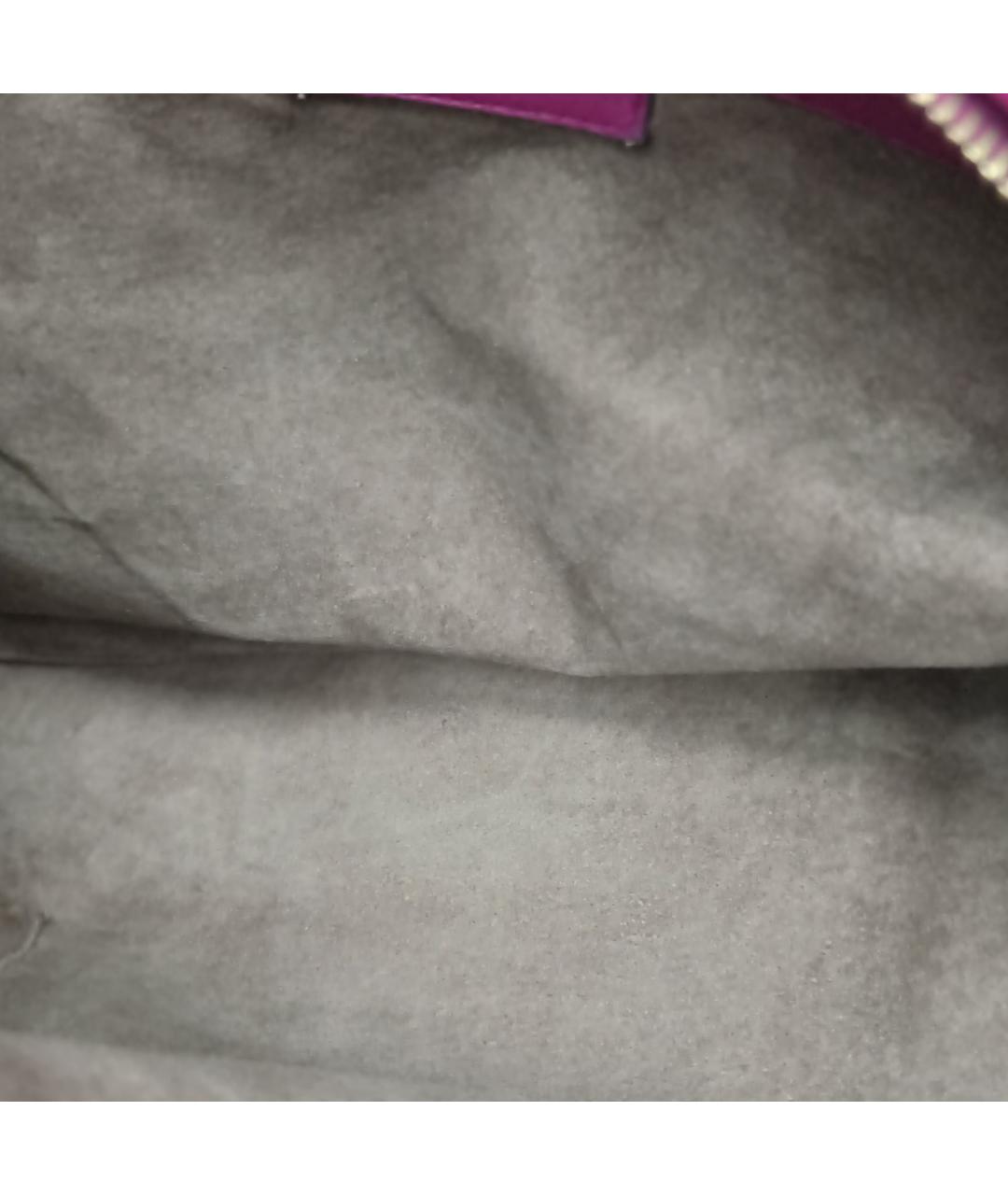 BOTTEGA VENETA Розовая кожаная сумка с короткими ручками, фото 7