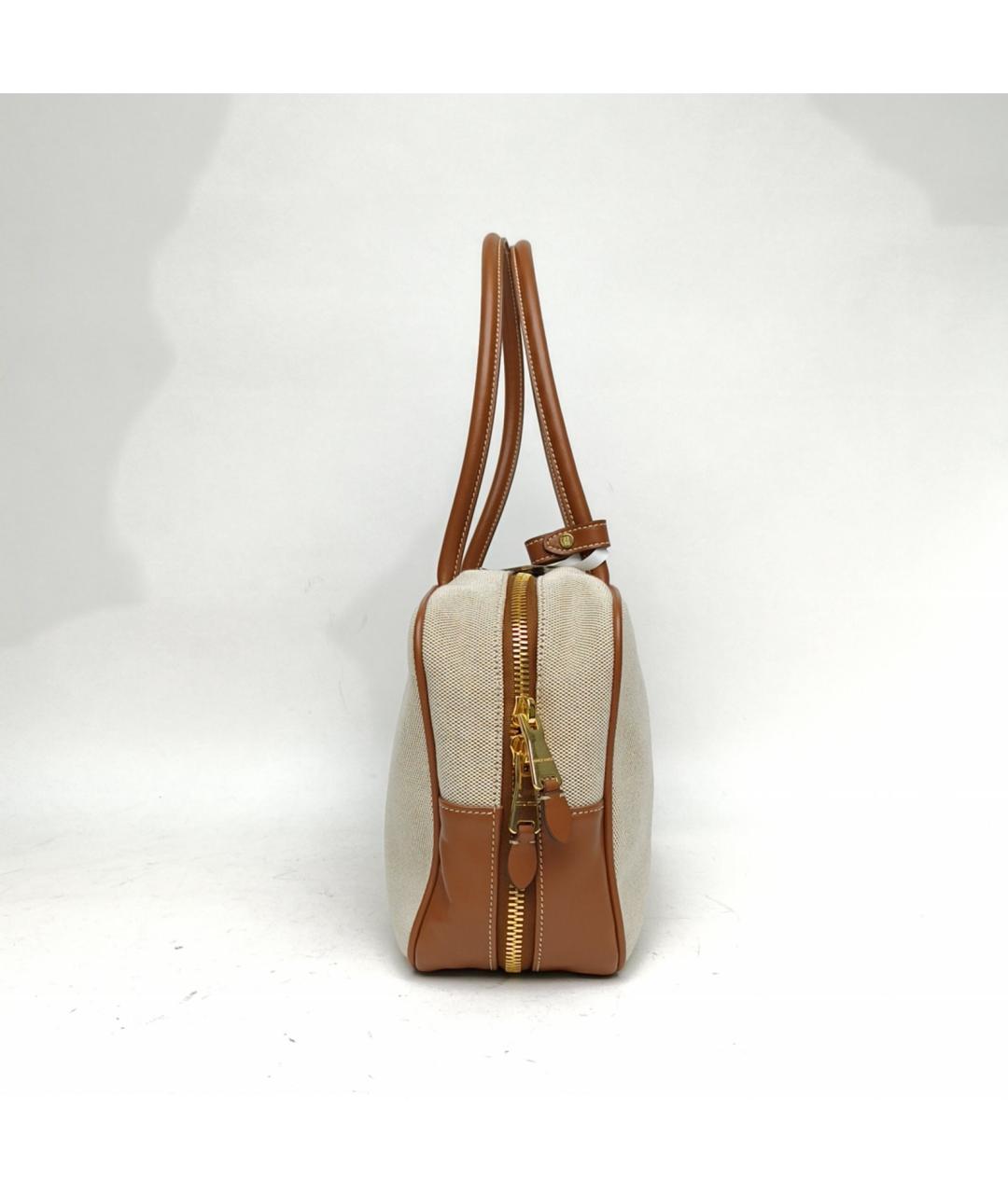MIU MIU Бежевая сумка с короткими ручками, фото 3