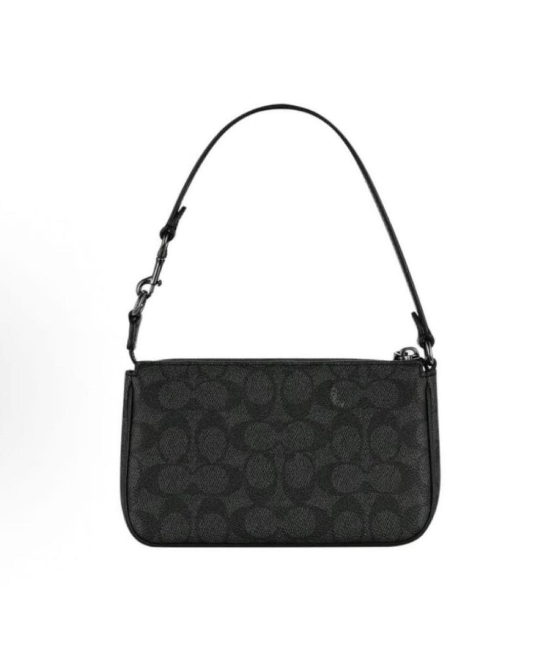 COACH Серая сумка через плечо, фото 4