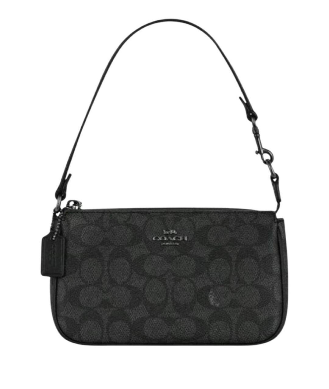 COACH Серая сумка через плечо, фото 8