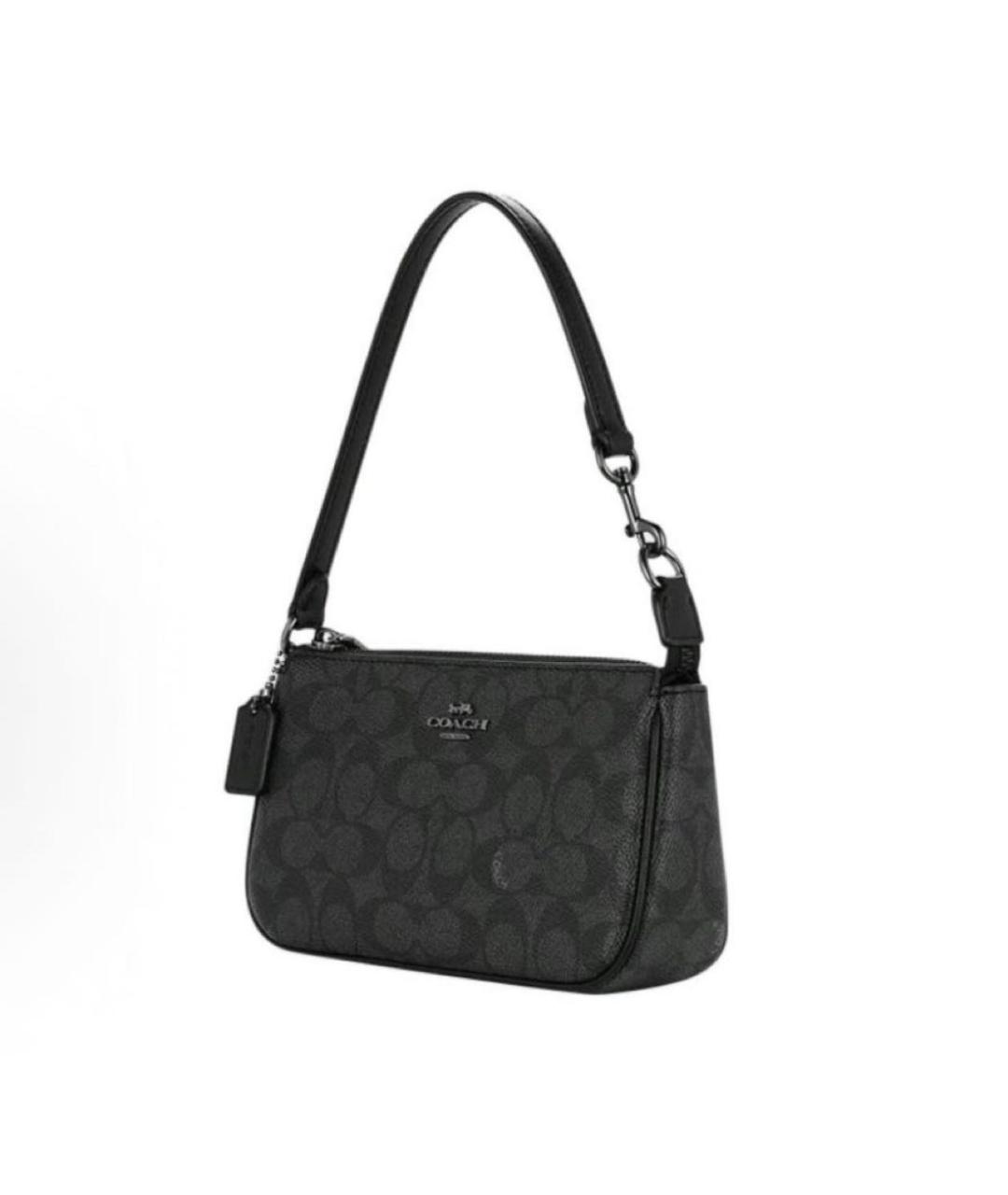 COACH Серая сумка через плечо, фото 2