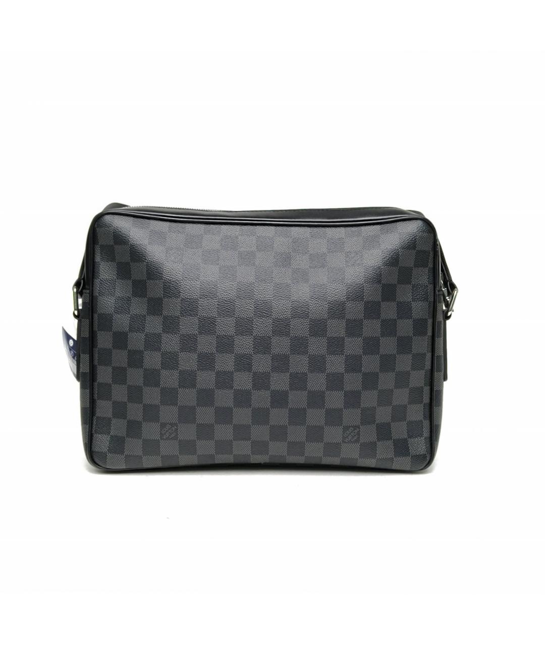 LOUIS VUITTON Черная сумка через плечо, фото 4