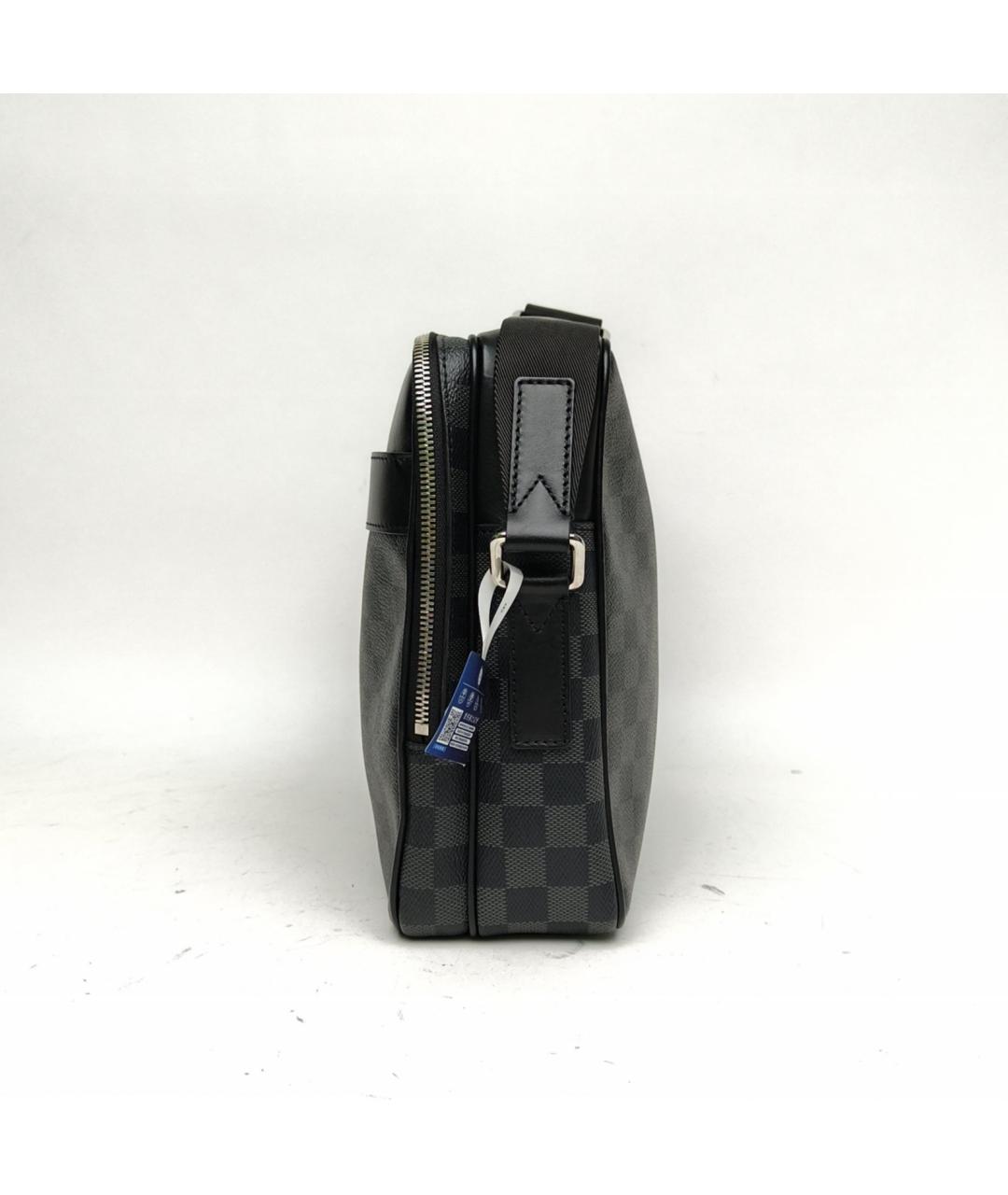 LOUIS VUITTON Черная сумка через плечо, фото 3