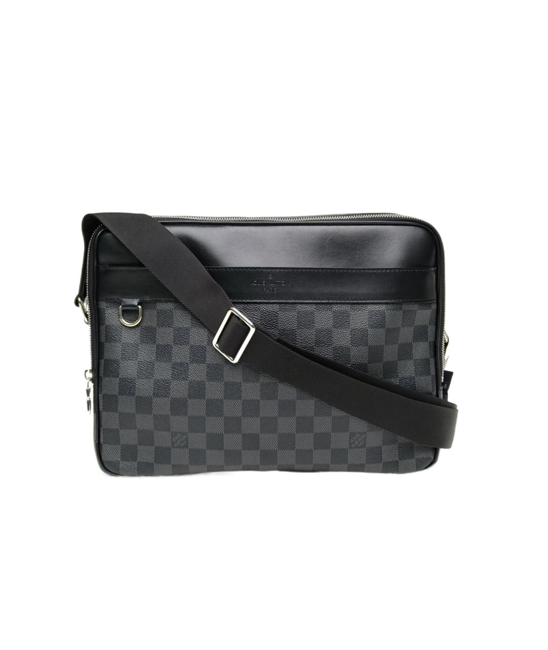 LOUIS VUITTON Черная сумка через плечо, фото 1