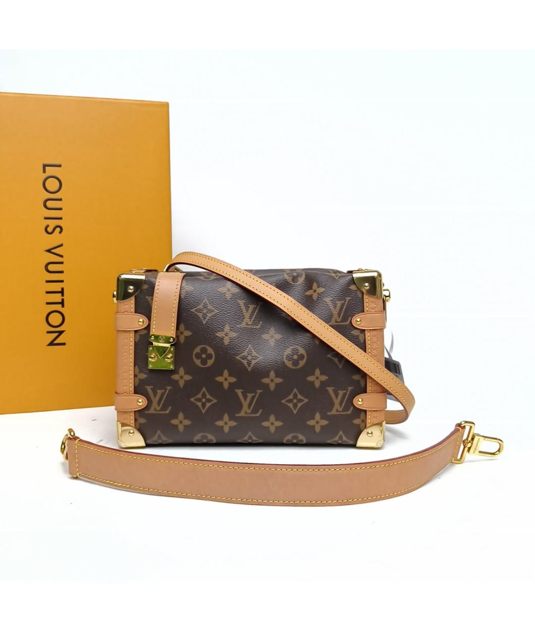 LOUIS VUITTON Коричневая сумка через плечо, фото 9