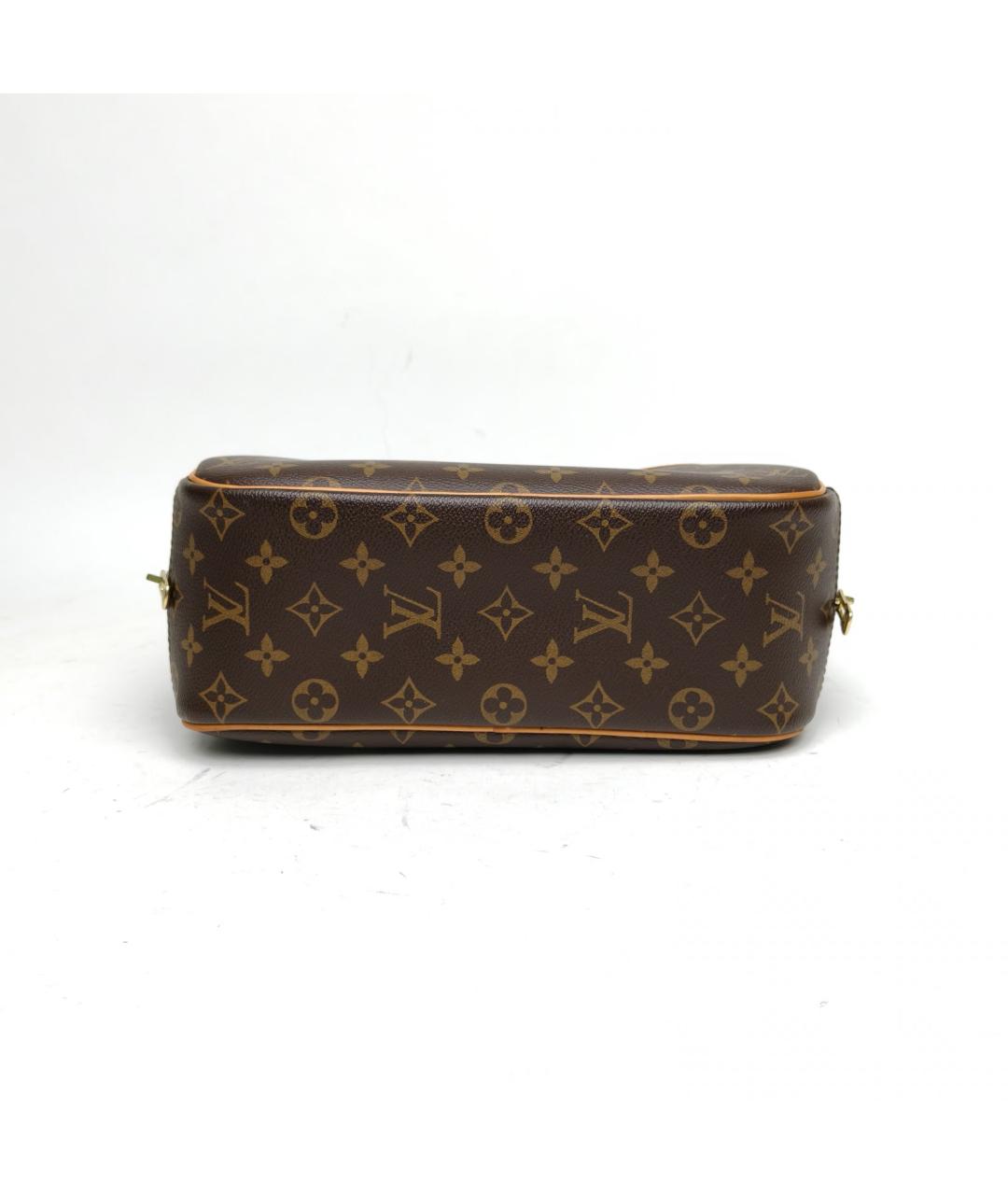 LOUIS VUITTON Коричневая сумка с короткими ручками, фото 6