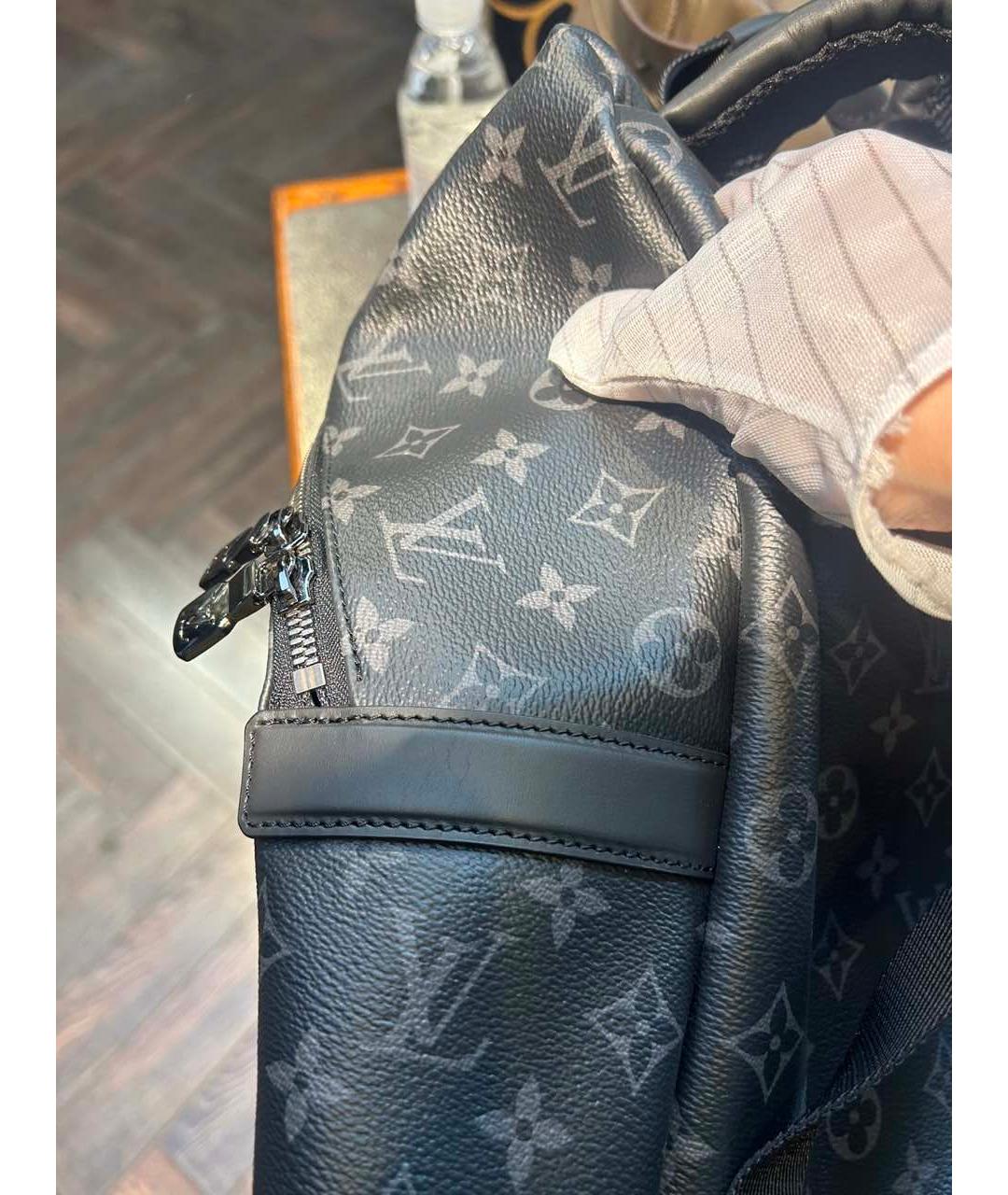 LOUIS VUITTON Черный рюкзак, фото 9