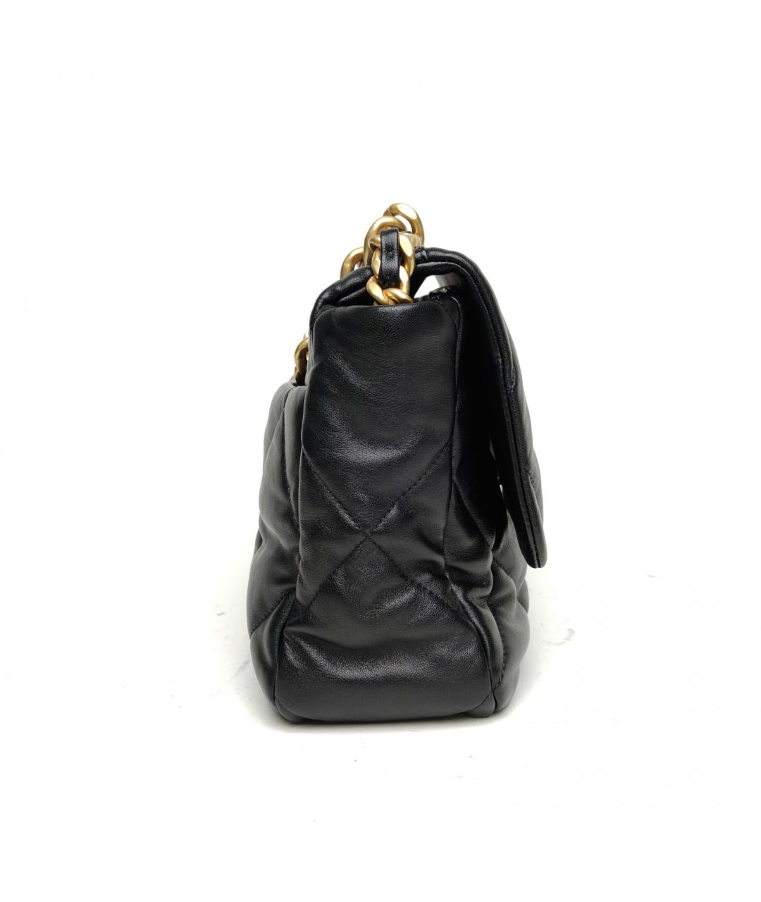 CHANEL Черная кожаная сумка через плечо, фото 5