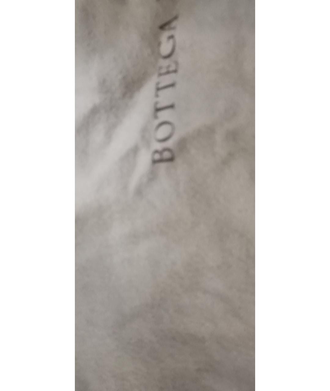 BOTTEGA VENETA Синяя кожаная сумка через плечо, фото 9