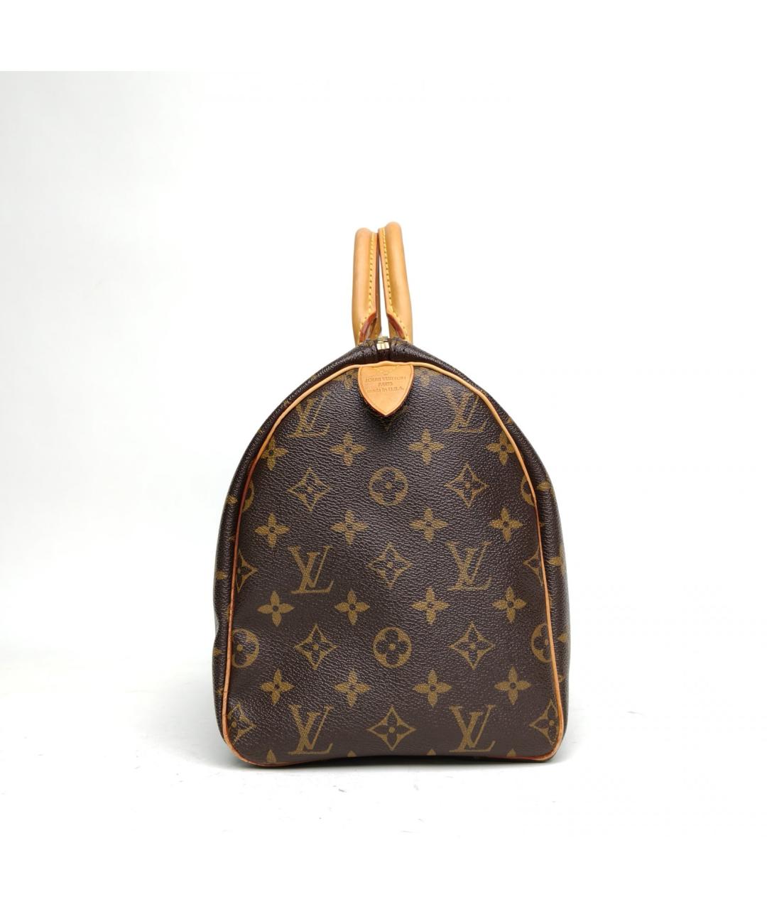 LOUIS VUITTON Коричневая сумка с короткими ручками, фото 5