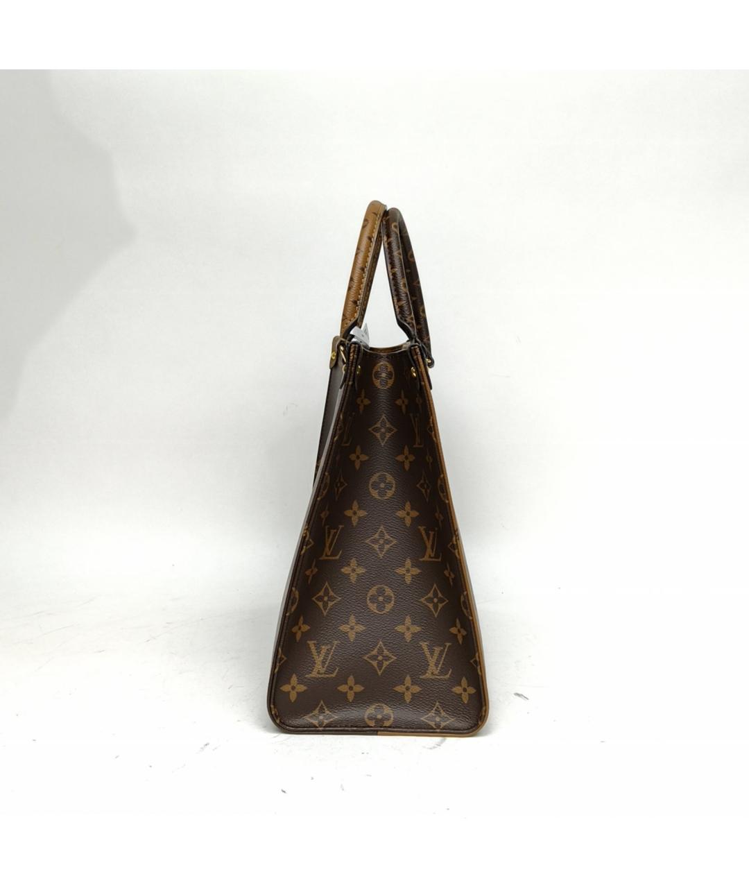 LOUIS VUITTON Коричневая сумка тоут, фото 3