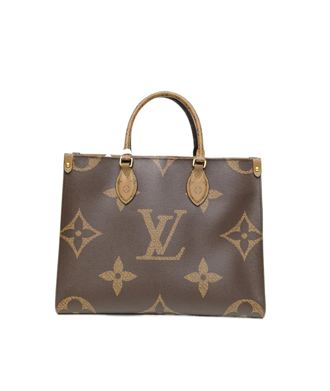 LOUIS VUITTON Коричневая сумка тоут, фото 10