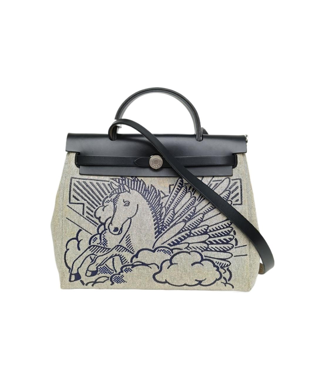 HERMES Мульти тканевая сумка с короткими ручками, фото 1