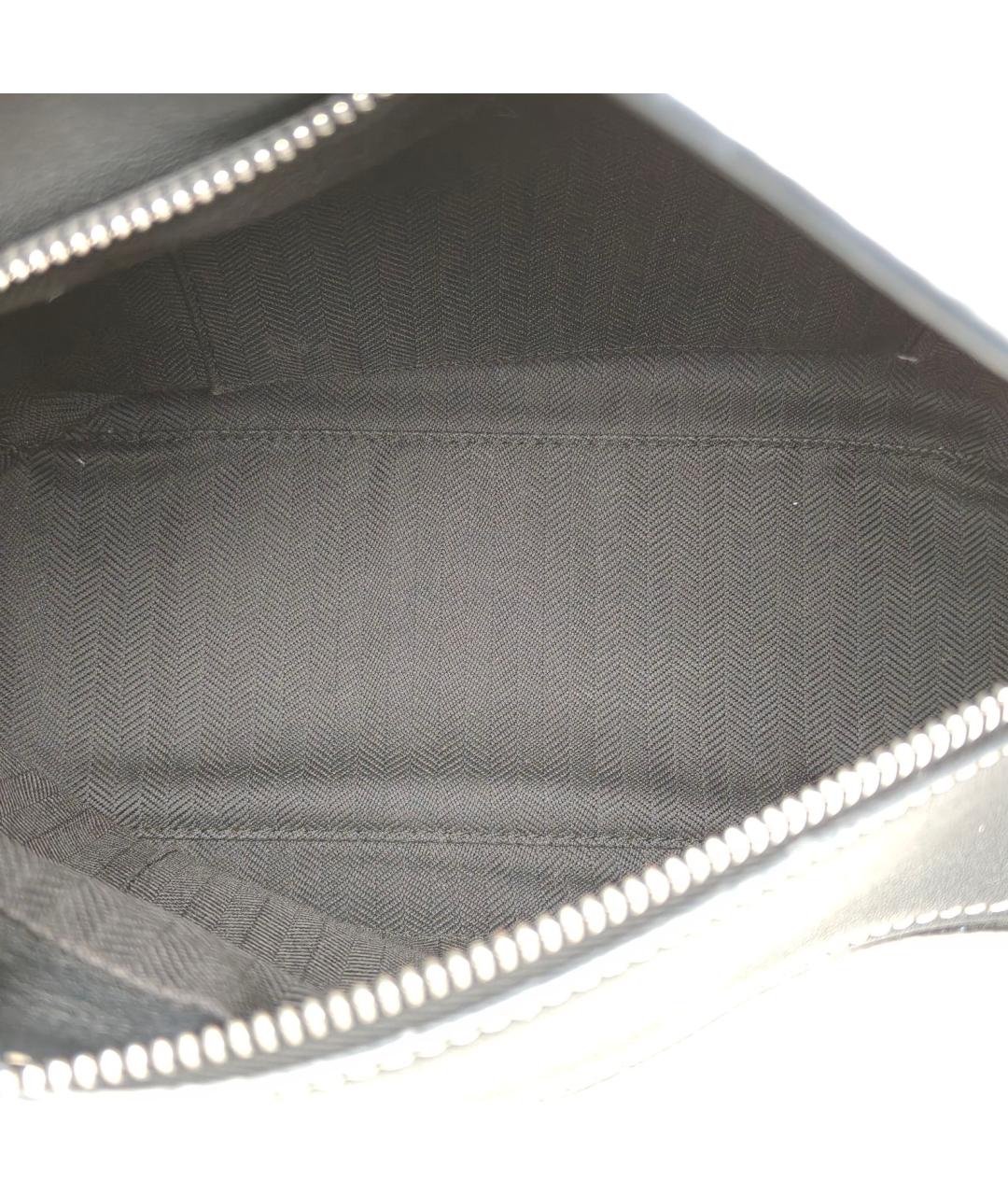 LOEWE Бежевая кожаная сумка с короткими ручками, фото 3