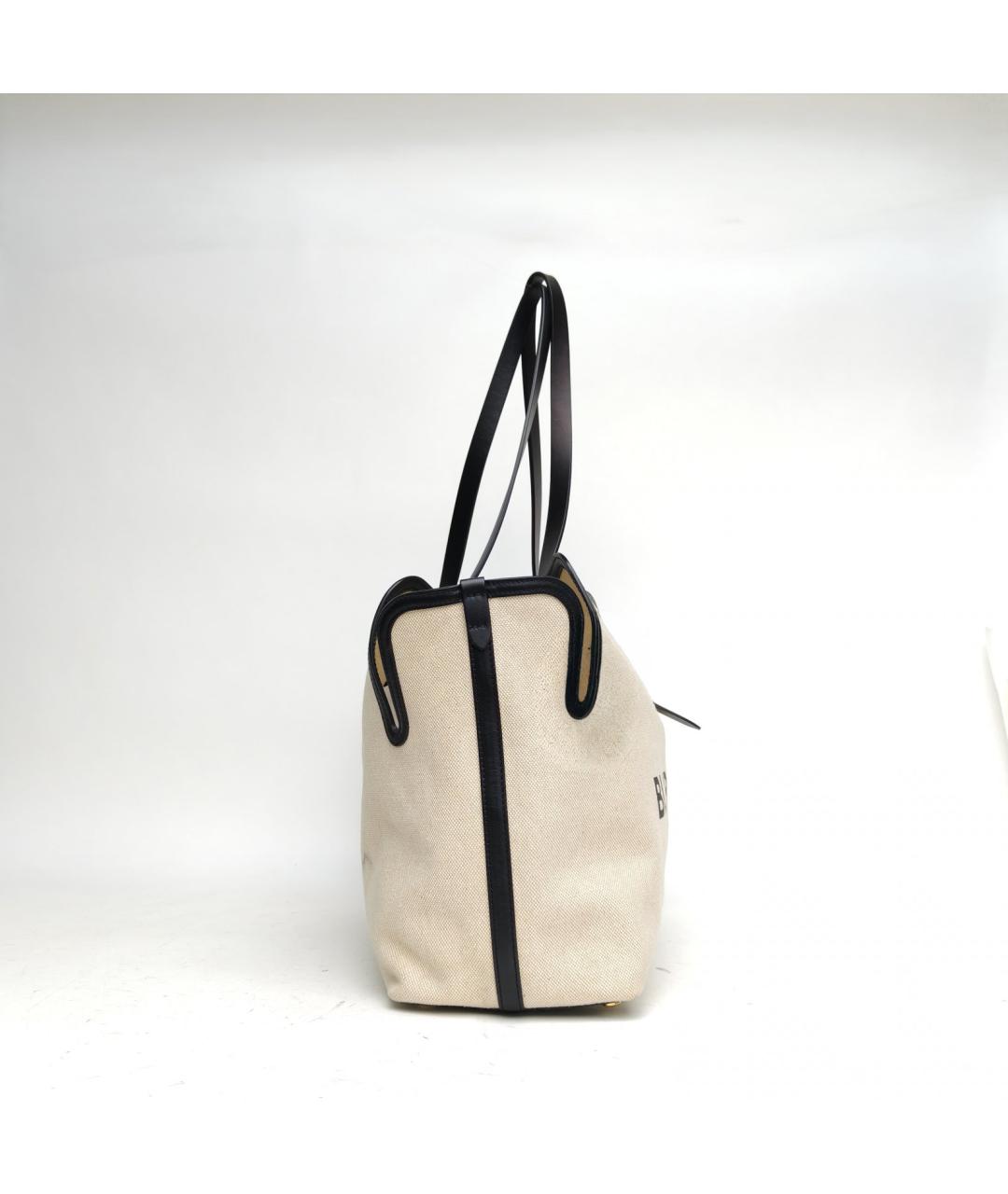 BURBERRY Бежевая сумка тоут, фото 4