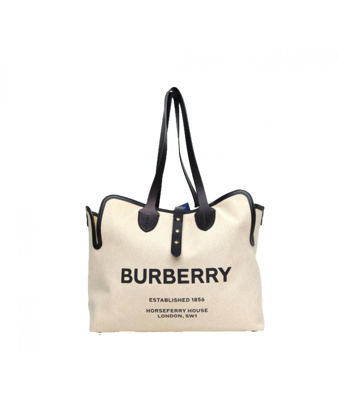 BURBERRY Бежевая сумка тоут, фото 2