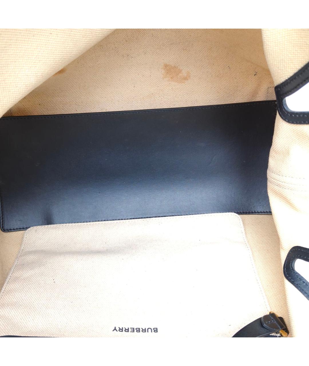 BURBERRY Бежевая сумка тоут, фото 6