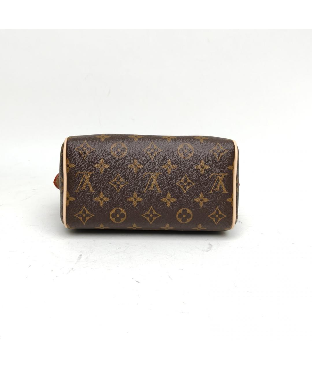 LOUIS VUITTON Коричневая сумка с короткими ручками, фото 6